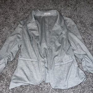 Size Large Juniors Grey Blazer